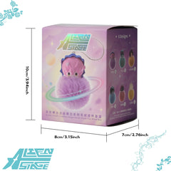 YJacuing Alien Stage Free Stage Series Blind Box Pom Pom Keychain, Anime ALNST Mystery Plush Fluffy Bag Charm