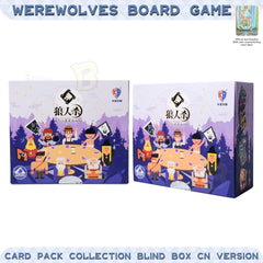 Werewolves Board Game Themed Trading Collectible Card Set Blind Box Collection