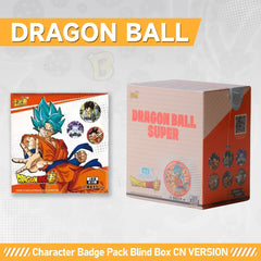 DRAGON BALL SUPER Tinplate Badge Blind Box Collection official merch Goku Gohan Vegeta DBS Anime Merch