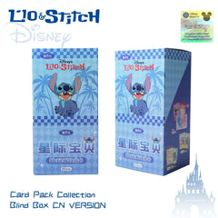 Disney Lilo & Stitch Fun Edition Collectible Card Set Trading Cards Booster Blind Box Anime Character Card Collection