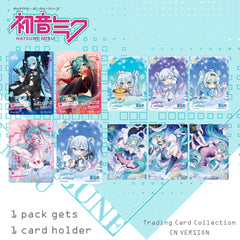 Hatsune Miku First Encounter Pack Vol.4 — Snow Fantasy Official Collectible Card | 5 Cards Per Pack | QR / SSR / LR / UR / SP / SE Rarities | Brand New Sealed