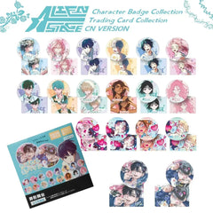 Alien Stage Pin Blind Box Set of 6 - 75mm Collectible Pins + Character Cards, perfect for fans and collectors