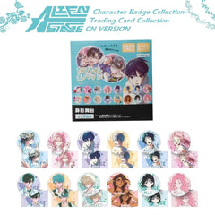 Alien Stage Pin Blind Box Set of 6 - 75mm Collectible Pins + Character Cards, perfect for fans and collectors