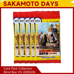 Sakamoto Days TCG CCG Collectible Cards Premium Collection Blind Box