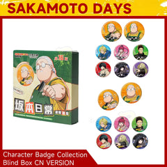 Sakamoto Days Collectible Character Badge Set Blind Box
