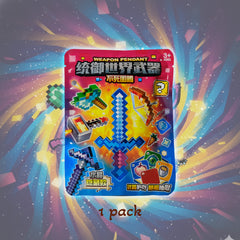 Dominate the World Weapon Undying Totem Educational Fun Toy (24 Packs/Box)