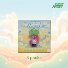 Alien Stage Rabbit Series Radish Rice Grain Blind Box (6 Packs/Box)