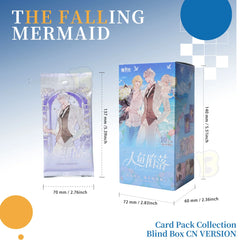 The Fall of The Mermaid Tranding Collectible Card Deep Sea Dream Xilian Bag Limited Blind Box Falling Into The Deep Sea Collection Card