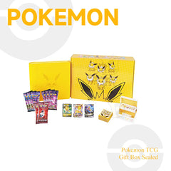 Pokemon TCG Eevee GX Jolteon Collectible Cards Exclusive Gift Box Sealed S-Chinese