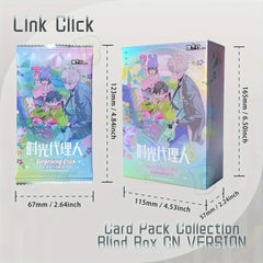 Link Click Surprising Click Series Collector Cards Blind Box Set – Cheng Xiaoshi, Lu Guang, Qiao Ling, Qian Jin, Liu Xiao, Xia Fei | Anime Game Merch | High-Fidelity Animation Craftsmanship