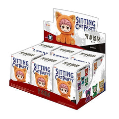 Jujutsu Kaisen Cat Sit Party Series Plush Blind Box (6 Packs/Box)