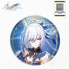 Honkai: Star Rail All-Stars Invite Series Tin Badge Official Emblem Original Goods miHoYo HuoHuo Jing Liu Dan Heng Ting Yun Jing Yuan