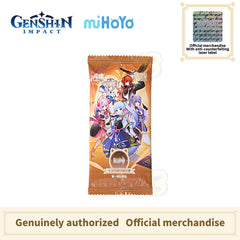 Genshin Impact Genius Invokation TCG - Wave 1 Booster Pack (18 Packs/Box)