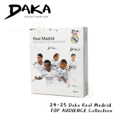 Daka Real Madrid Top Audience 2024/25 Football Player Card Blind Box Sport Trading Cards