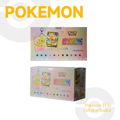 Pokemon TCG Pikachu & Eevee Quick Sand Card Display Collectible Cards Gift Box Sealed S-Chinese