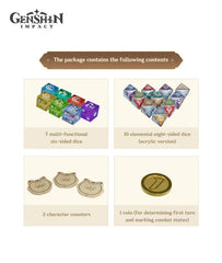 Genshin Impact Genius Invokation TCG Duel Accessory Set