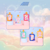 Irregular-Shaped Stage Rabbit Series Acrylic Ice Cream Keychain BlindBox (6 Packs/Box) 1 box