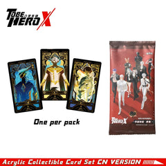 Jika Society Converge Hero X Acrylic Card Animation TOBEHEROX Series (Collectible card game featuring animated acrylic cards from the TOBEHEROX series)