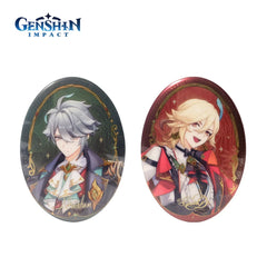 2025 Mihoyo Genshin Impact Character Stand Pin Badge Card Kaveh Alhaitham