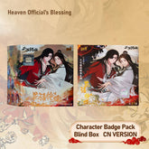 Heaven Official’s Blessing Anime Badge Series Booster Packs Official Blind Box Silver Butterflies on Flowers' Collection Anime Merch Blind Box Official CN Version