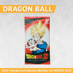 DRAGON BALL Z Blind Box Trading Card Booster Pack official merch Goku Gohan Vegeta Trunks Goten Piccolo Super Saiyan DBZ Collectibles