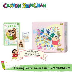 Card game genuine Crayon Shin-chan third bomb card party pack 3 generation card Crayon Shin-chan conspicuous pack card set