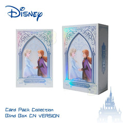 Disney Frozen Card Four Seasons Ambilight Collectible Cards Anna Elsa Olaf Animation Role Blind Box Set