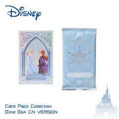 Disney Frozen Card Four Seasons Ambilight Collectible Cards Anna Elsa Olaf Animation Role Blind Box Set
