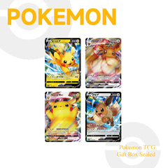 Pokemon TCG Pikachu & Eevee Quick Sand Card Display Collectible Cards Gift Box Sealed S-Chinese