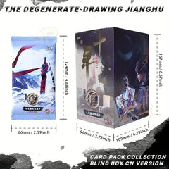 Hua Jiang Hu Bu Liang Ren Official Anime Merch Trading Collectible Cards Blind Box Set