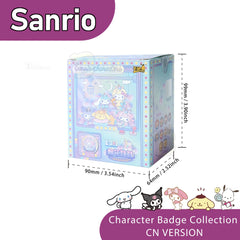 Sanrio Characters Tinplate Badge Doll Series Vol.1 – Anime Rare Collectible Blind Box