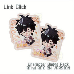 Link Click JKS BQBDZZ Blind Box Mini Badge Set