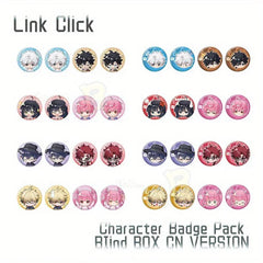 Link Click JKS BQBDZZ Blind Box Mini Badge Set