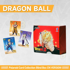 DRAGON BALL Z Blind Box Trading Card Booster Pack official merch Goku Gohan Vegeta Trunks Goten Piccolo Super Saiyan DBZ Collectibles