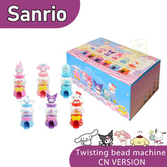 Sanrio Characters Machine Kuromi Hello Kitty My Melody Hangyodon Doll Action Model Capsule Toy Blind Box