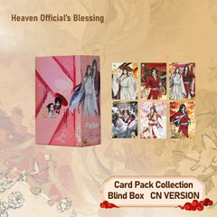 Heaven Official's Blessing official Blind Box Set Animation 'Peach Blossom Land, Thousand Lanterns' Collection Card First Blossom CN Version Mystery Box