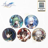 Honkai: Star Rail All-Stars Invite Series Tin Badge Official Emblem Original Goods miHoYo HuoHuo Jing Liu Dan Heng Ting Yun Jing Yuan