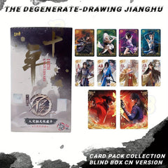 Hua Jiang Hu Bu Liang Ren Official Anime Merch Trading Collectible Cards Blind Box Set