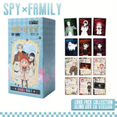 SPY × FAMILY Card Code White Series Family Travel Collection Blind Box Set Transparent Card Polaroid Cards Toys Gifts