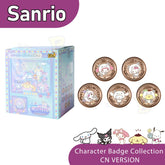 Sanrio Characters Tinplate Badge Doll Series Vol.1 – Anime Rare Collectible Blind Box