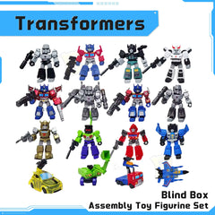 Transformers Figure Mystery Boxes Defender Version Wave 1 Transformable Optimus Prime Megatron Robot Toys Assembly Toy Figurine Blind Box