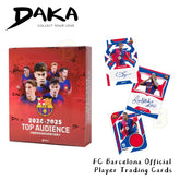 Daka Barcelona Top Audience 2024/25 Football Player Card Blind Box Sport Trading Cards