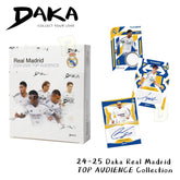 Daka Real Madrid Top Audience 2024/25 Football Player Card Blind Box Sport Trading Cards