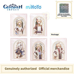 GENSHIN IMPACT Shadow Hunting Series Character Acrylic Stand- Aether Lumine Paimon - BilaBila