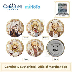 GENSHIN IMPACT Shadow Hunting Series Character Badge- Aether Lumine Paimon - BilaBila