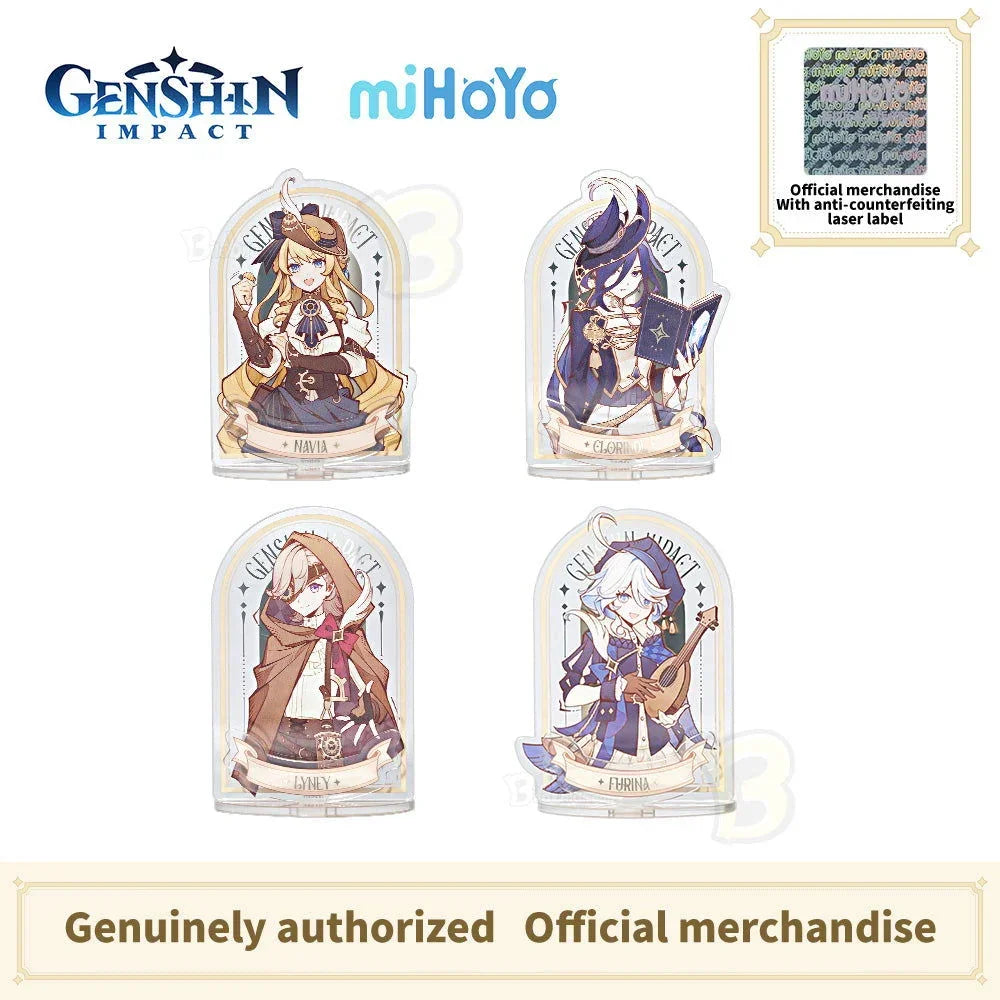GENSHIN IMPACT Shadow Hunting Series Character Acrylic Stand -Lyney Furina Navia Clorinde - BilaBila