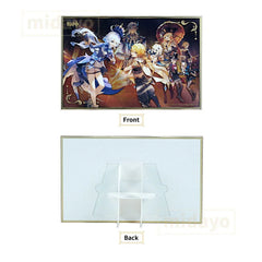 GENSHIN IMPACT Themed Series Acrylic Bordered Poster - As Light Rain Falls Without Reason - BilaBila