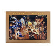 GENSHIN IMPACT Themed Series Acrylic Bordered Poster - As Light Rain Falls Without Reason - BilaBila