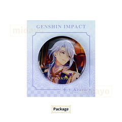 GENSHIN IMPACT Themed Series Character Badge-Kamisato Ayato - BilaBila