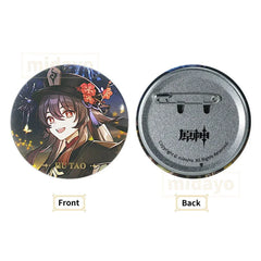 GENSHIN IMPACT Themed Series Character Badge - Hu Tao - BilaBila